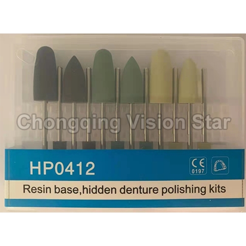 HP0412 Resin Base,Hidden Denture Polishing Kits